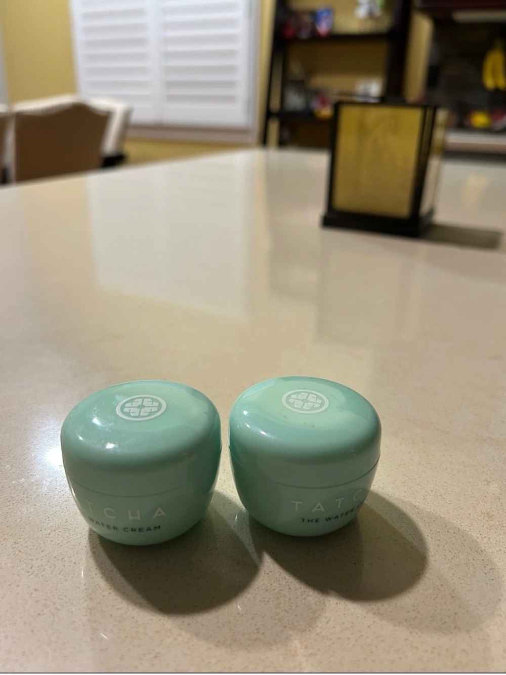 Tatcha Mini Face Cream Jars - Mint Green
